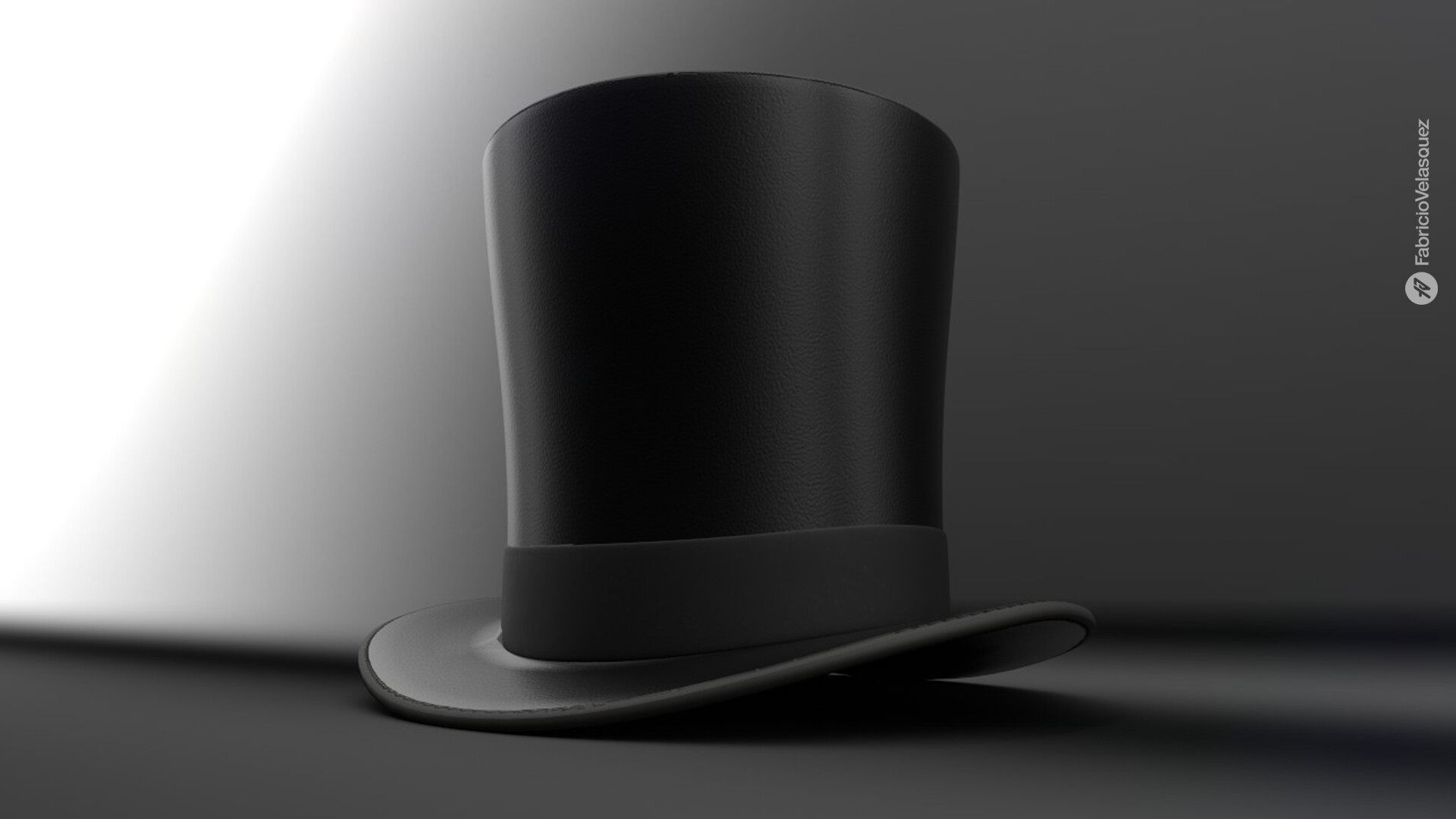 Slash Top Hat, 3D Assets by Fabricio Velasquez in Maya