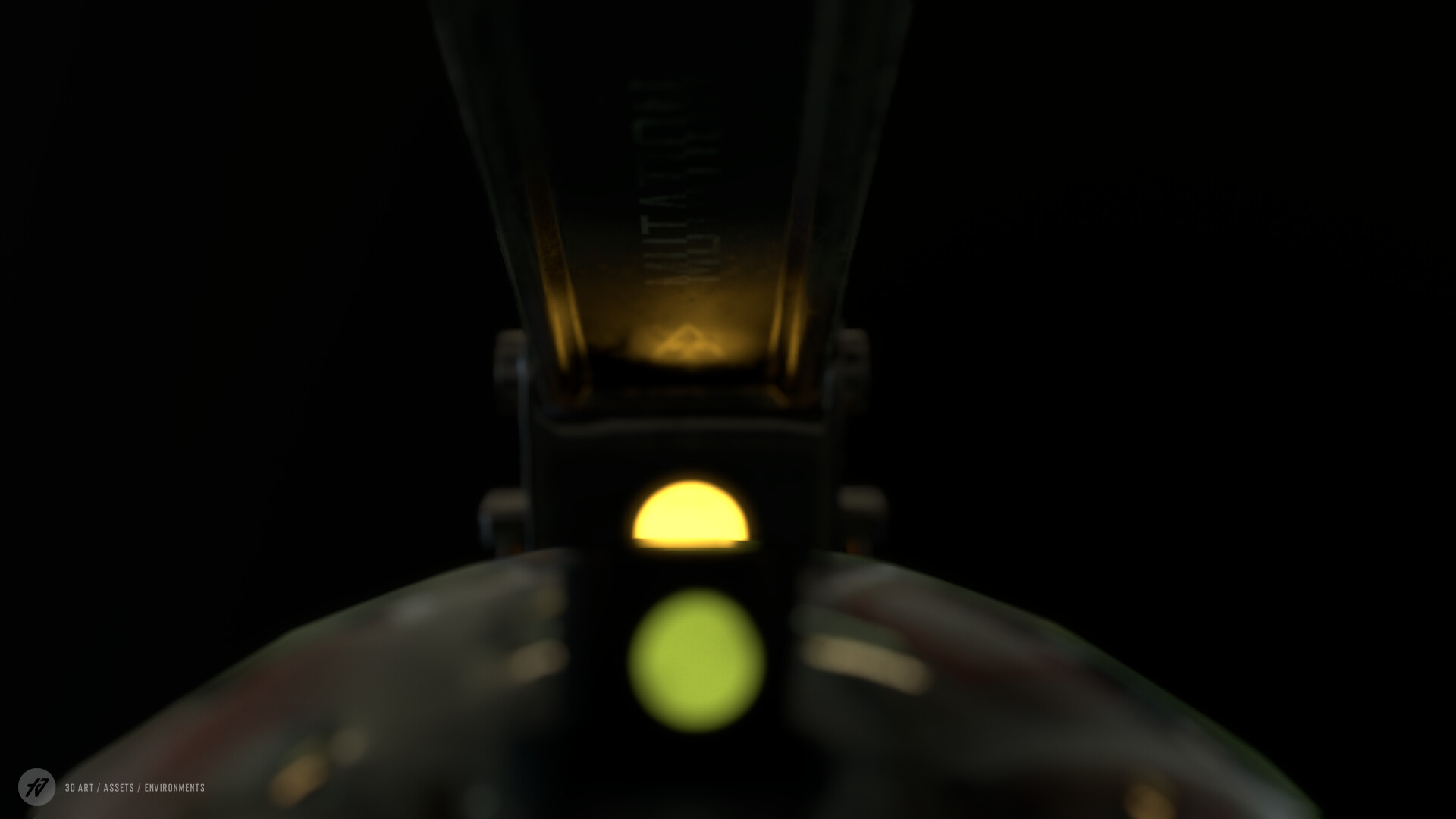 Sci-fi Sphere, 3D Assets by Fabricio Velasquez in Maya