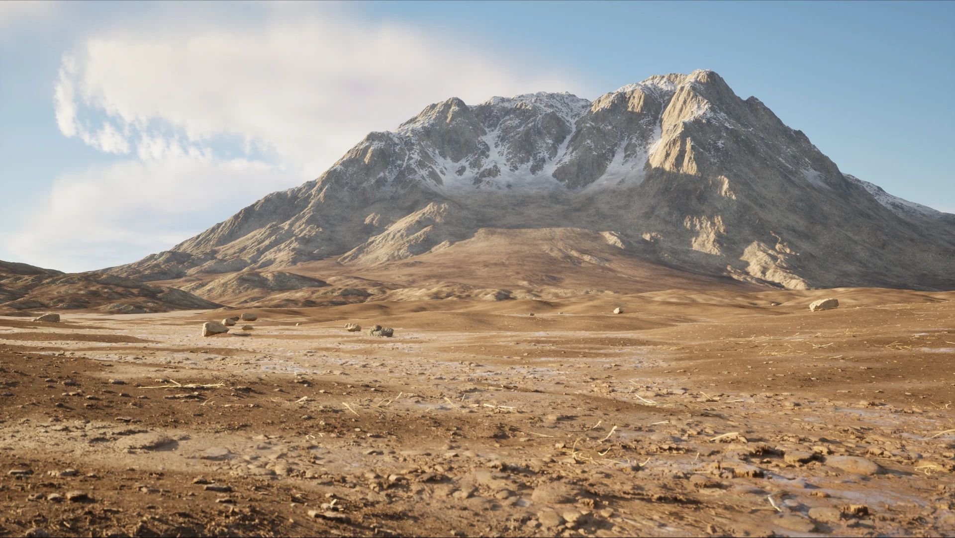 Mountain Landscape: Gaea to Unreal, Techniques by Fabricio Velasquez in Gaea